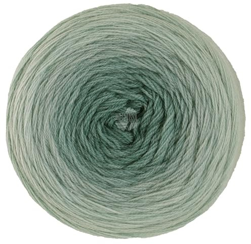 LANA GROSSA Merino Lace Aquarell | Extrafeine Merinowolle in Lace-Garnstärke im Farbverlauf bedruckt | Handstrickgarn aus 100% Schurwolle (Merino) | 100g Wolle zum Stricken & Häkeln | 800m Garn FB403