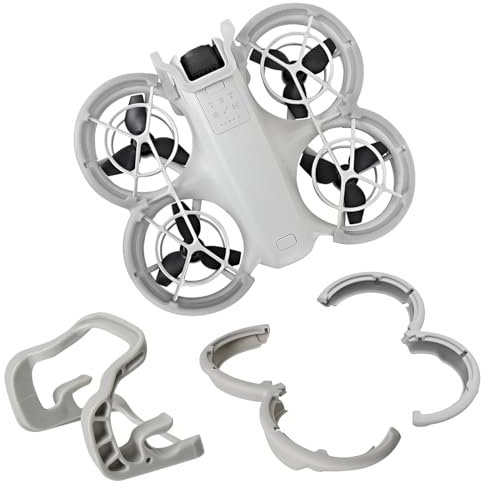 Anti-Kollision Schutz Set für DJI Neo Zubehör, Gimbal Anti-Kollision Protekto + Propeller Guard kompatibel mit DJI Neo Drohne (Grau)