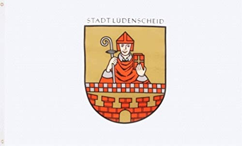 FRIP -Versand Fahne Lüdenscheid 90x150cm Polyester Flagge Fahne Outdoor Events