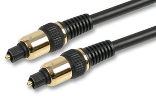 1.5m Optical Cable / 1.5 Metre Toslink Lead/Digital Audio Gold Plated/SPDIF Audio