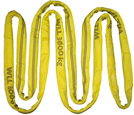 Kerbl Rundschlinge, Tragkraft 3t/6t Umfang 4m, doppelt ummantelt