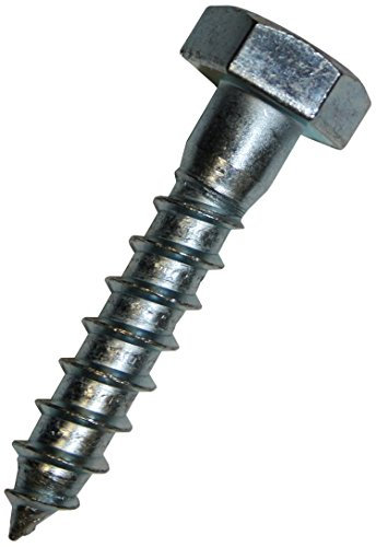 Dresselhaus Six Pans Vis à bois galvanisée 8 x 120 mm Lot de 100