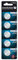 EverActive CR2025 Lot de 5 Piles Bouton au Lithium 3 V
