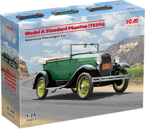 LTEBLO Maßstabsgetreues Modell ICM24051, Rot