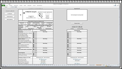 Prüfbuch für Anschlagmittel Dokumentation der Prüfung Nach DGUV 100-500 Zurrgurte, Rundschlinge, Zurrketten, Hebebänder, Spanngurte prüfen.
