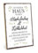 TypeStoff Holzschild mit Spruch – KINDERLACHEN UND FRÖHLICHKEIT – im Vintage-Look mit Zitat als Geschenk und Dekoration zum Thema Familie, Ordnung und Sauberkeit - HS-00365