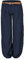 Cindeyar Damen Haremshose Elegant Pumphose Lange Leinen Hose mit Gürtel Aladin Pants (S, Dunkelblau)