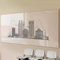 Floordirekt Glas-Whiteboard 90 x 120 cm inkl. Montagematerial und Magnete - Sicherheitsglas - Reinweiß - Rahmenlose Magnetwand - Memoboard - Glas Magnettafel