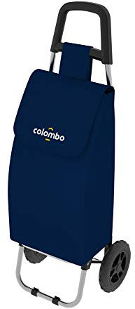 Colombo ROLLY Carrello Porta Spesa, Acciaio, Blu, Taglia unica