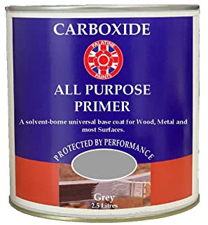 All Purpose Primer Undercoat Oil Based for Wood and Metal, 2.5L Grey