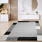 Paco Home Teppich Wohnzimmer Kurzflor Marokkanische Kreis Und Bordüren Muster Modern, Grösse:120x170 cm, Farbe:Grau 3