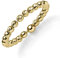 Ring Kugelring Damenring aus 585 Gold Gelbgold diamantiert Breite 2,2mm, Ringgröße:Innenumfang 56mm ~ Ø17.8mm