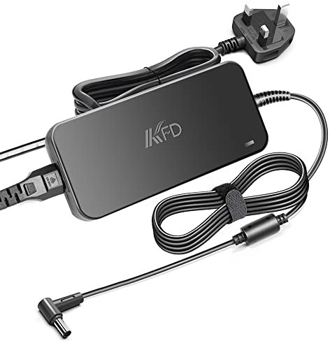 KFD 20V 7.5A 150W 180W Gaming Laptop Charger for ASUS TUF A15 FA507VR FX505GT FX505DY F15 FX506HC FX705DY F17 FX706LI Asus Rog G531GT G731GT FX705GT FX505DD FX705DD Zephyrus G14 Power Supply Cable