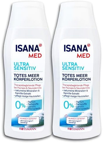 2 er Pack ISANA MED Körperlotion Totes Meer 2 x250ml