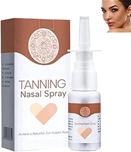 BronzeMist Tanning Nasenspray, Selbstbräunungsspray, Selbstbräunungsspray, Sonnenloses Bräunungsspray, Trockenspray, Sonnenloser Bräunungsnebel, natürlich aussehende Bräunung, 1 Stück