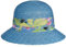 Seeberger Lisana Strohhut Sommerhut Sonnenhut Damenhut Gartenhut Strandhut (One Size - blau)