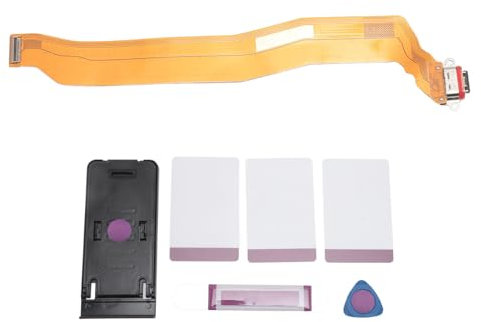 Charging Port Flex Cable Replacement for OnePlus 10R ACE, Mobile Phone USB Charger Charging Port Dock Connector Ribbon Flex Cable with Repair Tool Kit