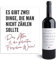 Weinetiketten personalisiert zum Geburtstag Flaschenetiketten selbst gestalten lustiges Geburtstagsgeschenk Geschenk Weinflasche Wein Etiketten selbstklebend 2 Stück | 10x12 cm