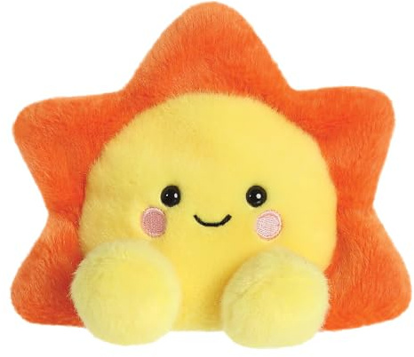 Aurora, 82147, Palm Pals Rae Sun 5In, Soft Toy, Yellow & Orange