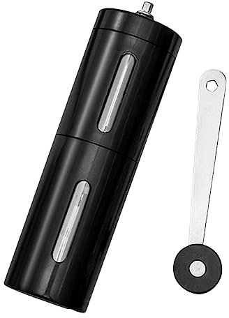 AUTSUPPL Hand-Crank Coffee Machine Manual Bean Grinder Fine Portable Burr Coffee Grinders Stainless Steel Hand Bean Pepper Mill