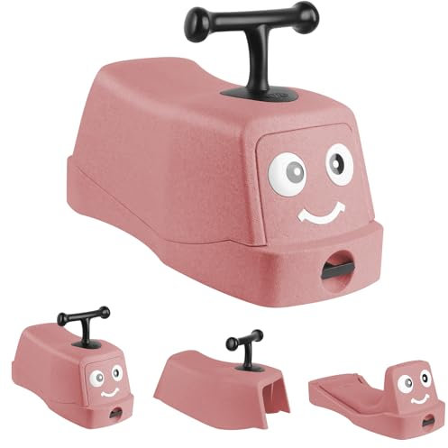 Scivolo per neonati, per bambini + 6 mesi, scivolo 3 in 1, per bambini, Ride-On e Caster, da 6 mesi a 25 kg, giocattolo montessori
