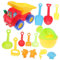 Abaodam 1 Set Boys and Girls Beach Toys Sand Funnel Set for Boys and Girls Bucket and Spade Beach Toy Boys and Girls Beach Sand Toys for Toddlers