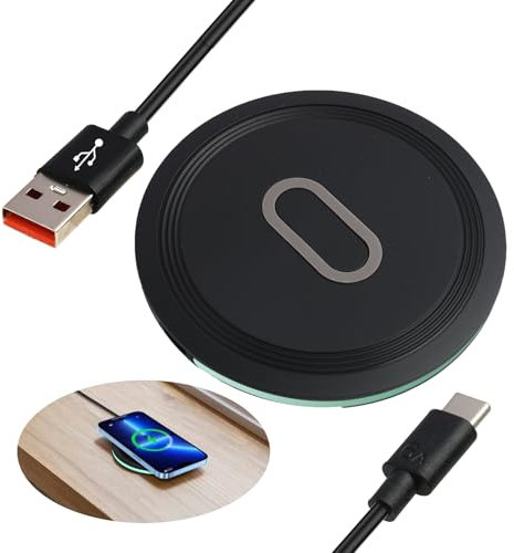 Chargeur sans Fil, 15W Chargeur sans Fil Station de Charge, Chargeur de téléphone Portable sans Fil, pour Galaxy S24/S23/S22/S21/S20/S10/S9/S8, Phone 15/14/13/12/11, Google Pixel 8/8 Pro/7/7 Pro/6/6 P