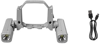 OTKSMDYY Rechargeable Searchlight,compatible For DJI,Mini 4 Pro Drone Accessories Searchlight LED Night Flight Signal Light Flashlight Dual Light