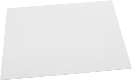 AUTSUPPL Filzmatte Für Kalligrafie 50x70cm Weiß Aus Saugfähigem Filz Schreibtischunterlage Für Schüler Und Kalligrafieübungen Zuschneidbar Und Vielseitig Einsetzbar