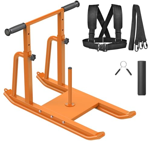 Kipika Weight Sled, Workout Sled, Fitness Strength Training Sled, Speed Training Sled for Athletic Exercise, Speed Improvement, Easily Through Obstacles
