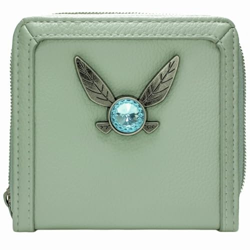 Legende Von Link Hey Hör Zu Leuchtende Fee Mini Portemonnaie Clutch Münzfach & Kartenhalter, Grün