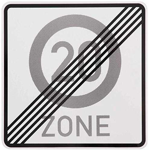 Original Verkehrsschild 274.2-20 Ende 20 Zone 30 Geburtstag Schild Anfang Straßenschild Schilder Verkehrsschilder Straßenschilder Straßenzeichen RA1