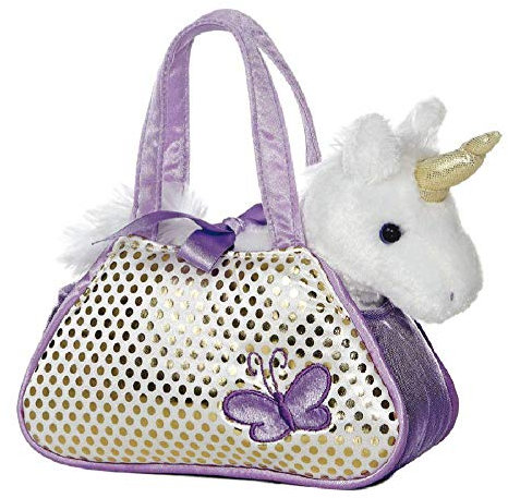 Aurora World Ltd Tier Aurora, 32600, Fancy Pal, Peek-A-Boo Einhorn lila,20cm, Plüschtier, S