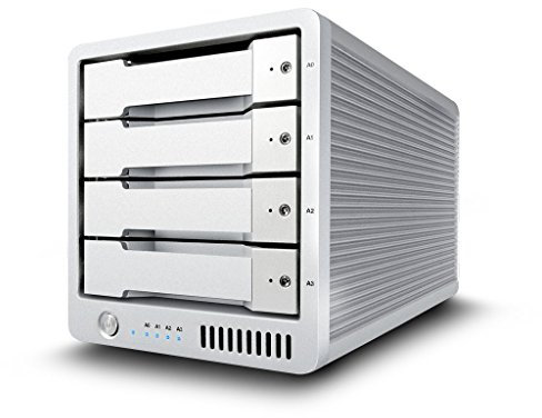 T4 (16 To) - Disque dur externe Thunderbolt 2 professionnel RAID 0, 1, 5, JBOD