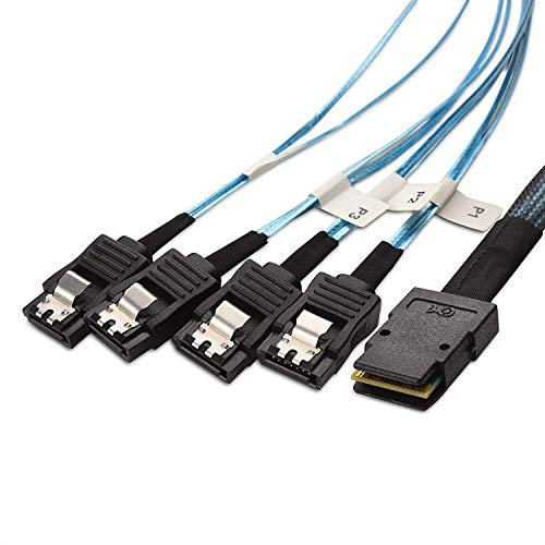 Cable Matters Mini SAS interno a SATA Cable 1m (SFF-8087 a SATA Forward Breakout)