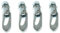 4 x Antiluce fasteners bolt on 19mm dropcatch zinc plated Pt no. LMX1984