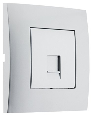 Prise téléphone RJ45 - Silver - Simplea - Zenitech