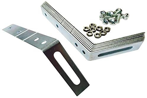 Kit pattes de fixation PVC (1.5 mm (pour PVC) > 2 versants)