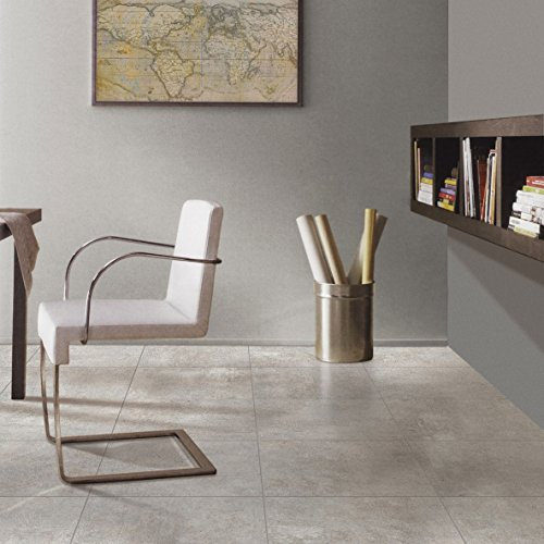 Mortar White Porcelain Tile 600 x 600mm