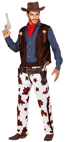 W WIDMANN MILANO Party Fashion - Costume Cowboy, Far West, Bandit, Costumes de carnaval