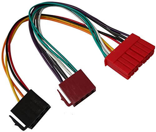 AERZETIX: Adaptateur faisceau câble fiche ISO pour autoradio d'origine C40114