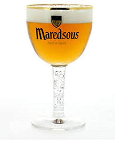 Maredsous Lots de 6 Verres à bières 25 cl