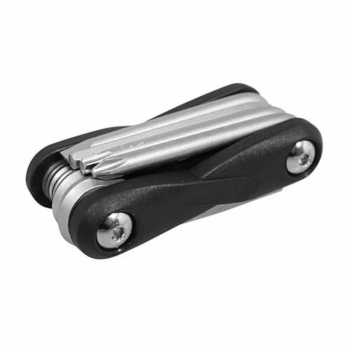 Strumento multifunzione 10 funzioni chiave a brugola 2-2,5-3-4-5-6-8 + cacciavite piatto e a croce + torx t25 Newton