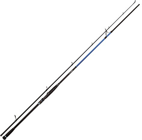 Zebco Premium Z-Cast Zielfisch-Angelrute in den Varinaten Barsch Zander Hecht und Forelle Raubfisch-Angeln Einsteigermodell, Schwarz-Blau, 2,85 m