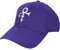 Prince Herren Baseballkappe mit weißem Symbol, verstellbar, Violett, Violett
