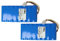 vhbw 2X Batterie Compatible avec Husqvarna Automower 520, 450X 191409786, 440 204681190, 520 2018, 450X 2018, 520 2019 (5200mAh, 18V, Li-ION)