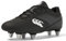 Canterbury Phoenix Raze Soft Ground Rugby Boots, Stivali Unisex-Bambini e Ragazzi, Nero e Bianco, 32 EU