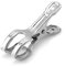 QWORK® 12 Pinzas Toalla Playa Pinzas Ropa de Acero Inoxidable, Pinzas Grandes Resistentes al Viento para Edredones, Toallas, Ropa Pesada (8.5 cm)