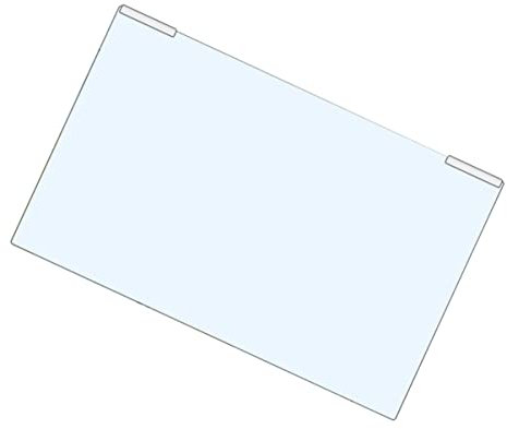 Mobestech 1pc Light Blocking Screen Protector for Laptops and Monitors Glare Cover for Screens Easy Installation Reusable Shield against Radiation