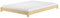Erst-Holz Flaches Futon-Doppelbett Bodenbett Niedrigbett 140x200 Kiefer massiv V-60.51-14, Ausstattung:Rollrost und Matratze inkl.
